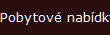 Pobytov� nab�dky